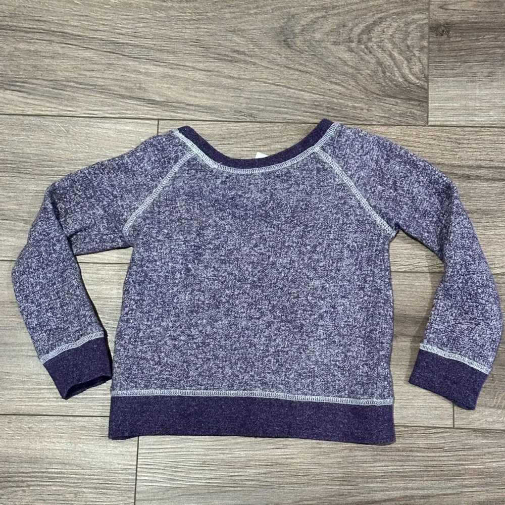 ⭐️Final Sale⭐️Girls XS Purple Clemson Sweatshirt